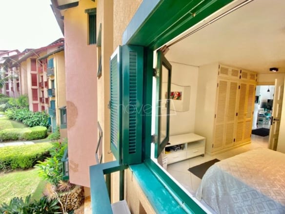 Apartamento no Condomínio Costa Verde Tabatinga, As Gaivotas com 1 quarto, na Praia de Tabatinga com 61m²