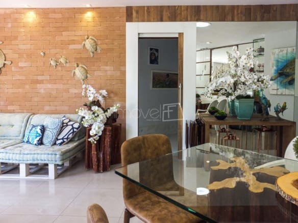 Apartamento no Condomínio Costa Verde Tabatinga, Setor As Gaivotas 3 quartos, na Praia de Tabatinga com 145m²