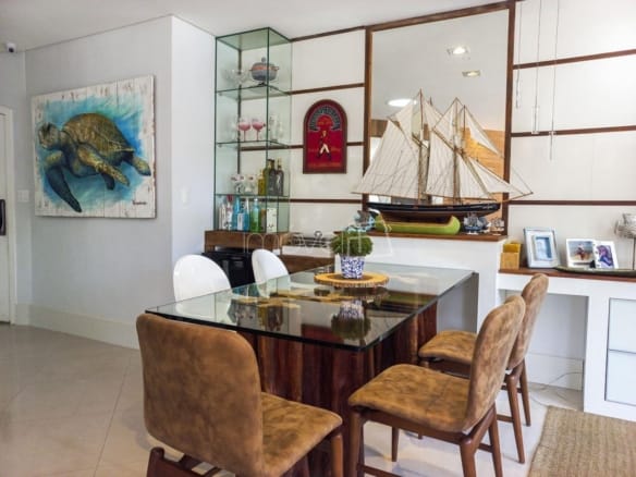 Apartamento no Condomínio Costa Verde Tabatinga, Setor As Gaivotas 3 quartos, na Praia de Tabatinga com 145m²