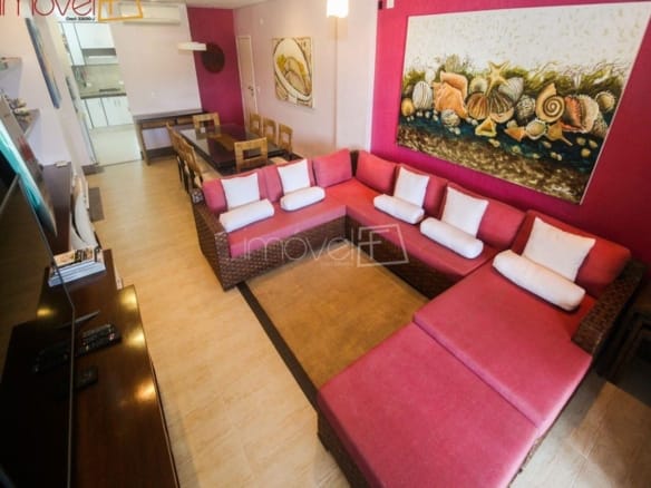 Apartamento no Condomínio Costa Verde Tabatinga, Setor Praça II com 3 quartos, na Praia de Tabatinga com 144m²