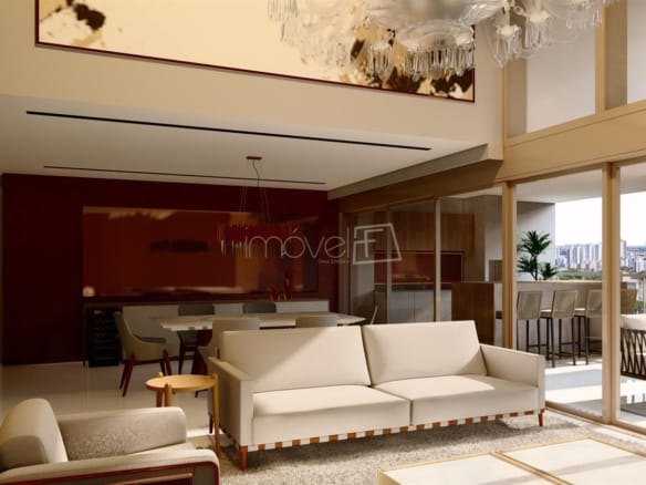 Apartamento para Venda com 3 quartos, em Vila Olímpia com 278m²