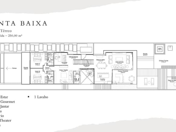 Casa de Condomínio para Venda com 8 quartos, em Bracuí (Cunhambebe) com 815m²