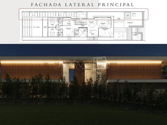 Casa de Condomínio para Venda com 8 quartos, em Bracuí (Cunhambebe) com 815m²