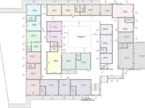 Ponto Comercial para Aluguel com  quartos, em Centro com 1700m²