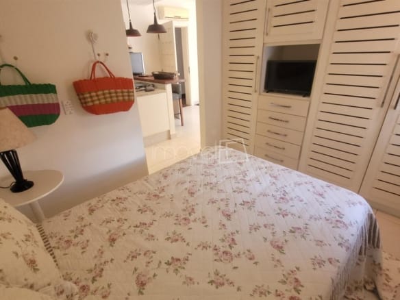 Apartamento no Condomínio Costa Verde Tabatinga, Setor Praça I com 1 quarto, na Praia de Tabatinga com 55,45m²