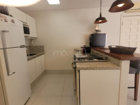 Apartamento no Condomínio Costa Verde Tabatinga, Setor Praça I com 1 quarto, na Praia de Tabatinga com 55,45m²