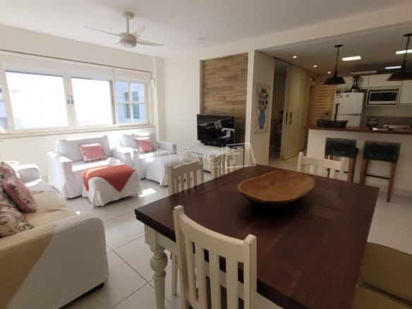 Apartamento no Condomínio Costa Verde Tabatinga, Setor Praça I com 1 quarto, na Praia de Tabatinga com 55,45m²