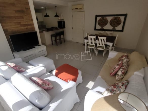 Apartamento no Condomínio Costa Verde Tabatinga, Setor Praça I com 1 quarto, na Praia de Tabatinga com 55,45m²