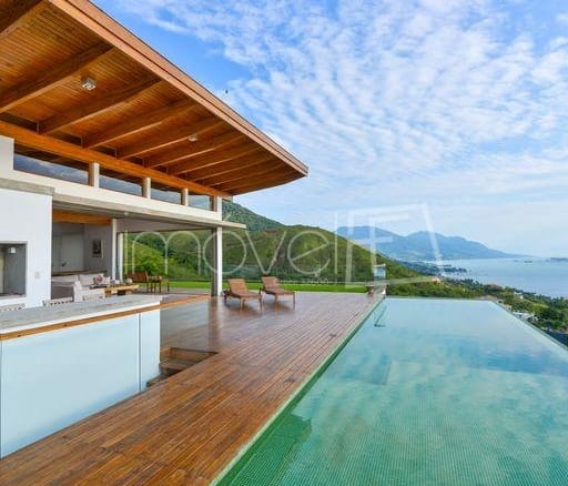 Casa no Condomínio Arrozal com 05 suítes, Siriúba em Ilhabela com 636m²