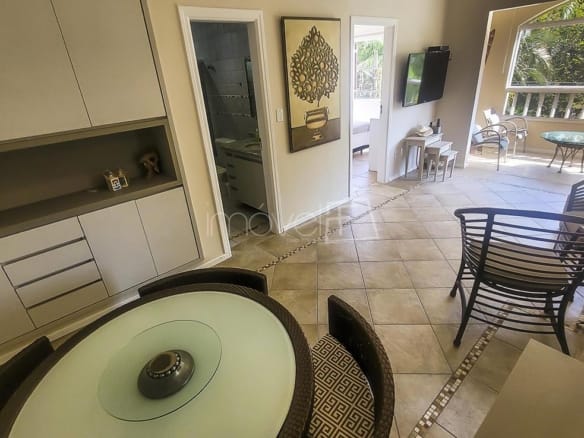 Apartamento no Condomínio Costa Verde Tabatinga, Setor Praça II com 1 quarto, na Praia de Tabatinga com 58m²