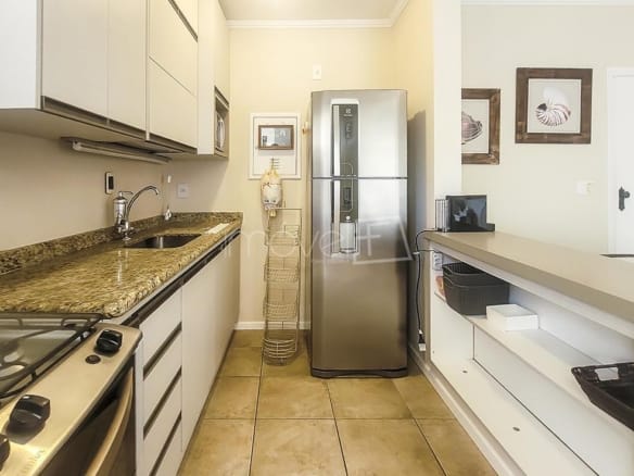 Apartamento no Condomínio Costa Verde Tabatinga, Setor Praça II com 1 quarto, na Praia de Tabatinga com 58m²
