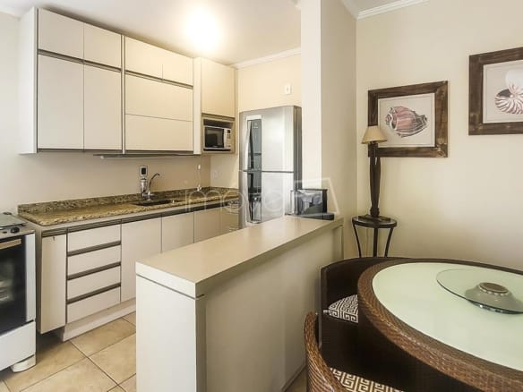 Apartamento no Condomínio Costa Verde Tabatinga, Setor Praça II com 1 quarto, na Praia de Tabatinga com 58m²