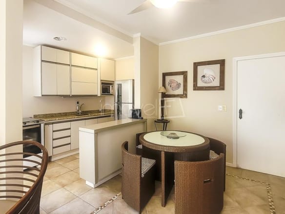 Apartamento no Condomínio Costa Verde Tabatinga, Setor Praça II com 1 quarto, na Praia de Tabatinga com 58m²