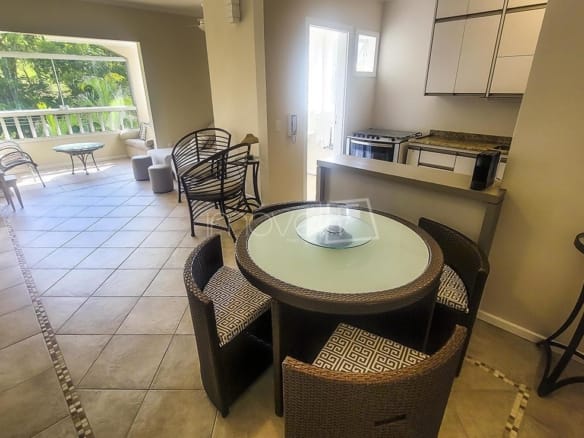 Apartamento no Condomínio Costa Verde Tabatinga, Setor Praça II com 1 quarto, na Praia de Tabatinga com 58m²