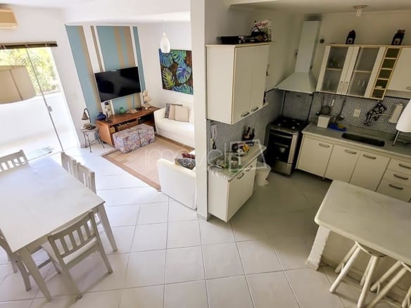 Apartamento no Condomínio Costa Verde Tabatinga, Setor Praça II com 3 quartos, na Praia de Tabatinga com 66,65m²
