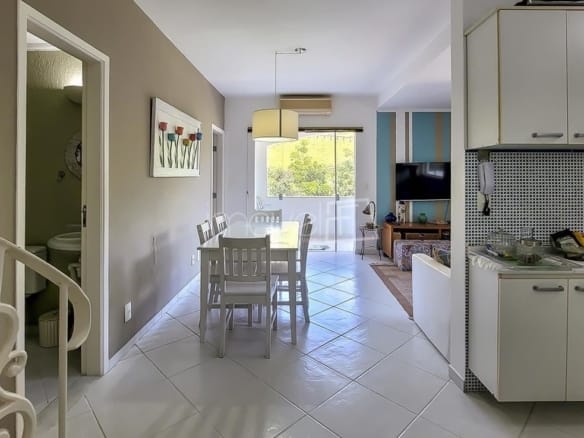 Apartamento no Condomínio Costa Verde Tabatinga, Setor Praça II com 3 quartos, na Praia de Tabatinga com 66,65m²