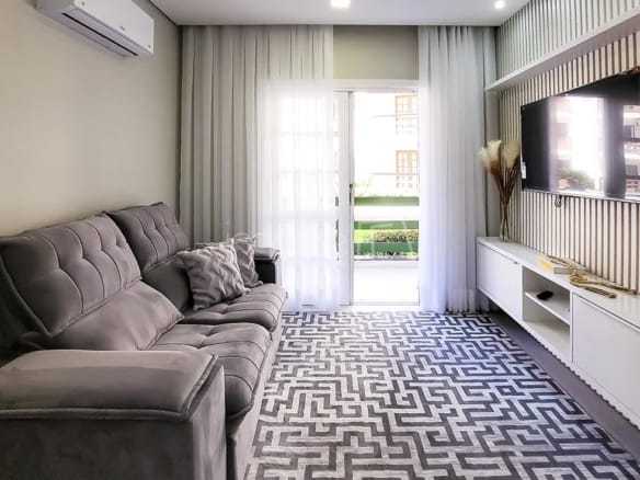 Apartamento no Condomínio Costa Verde Tabatinga, Setor Piazza Porto Fino com 2 quartos, na Praia de Tabatinga com 68m²