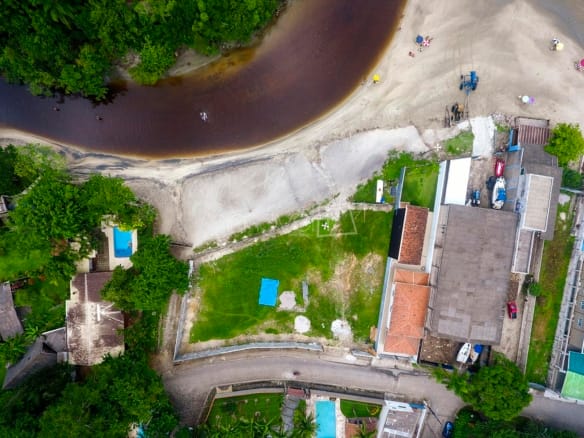 Terreno para Venda frente mar na Praia da Tabatinga com 1585m²