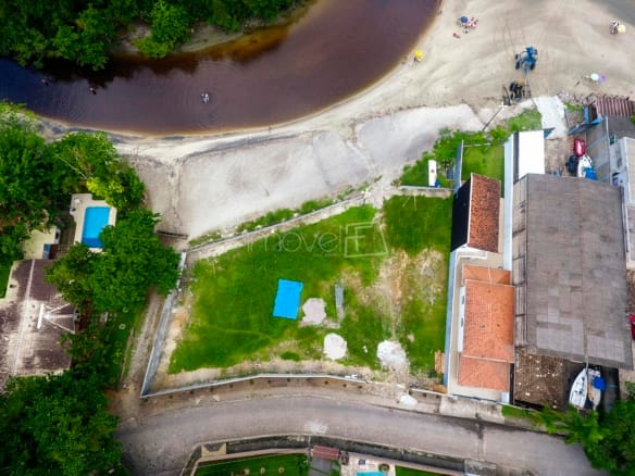 Terreno para Venda frente mar na Praia da Tabatinga com 1585m²