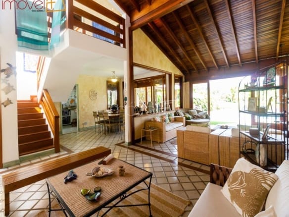 Casa no Condomínio Costa Verde Tabatinga com 5 quartos, na Praia de Tabatinga com 330m²