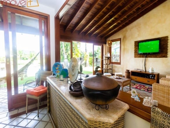 Casa no Condomínio Costa Verde Tabatinga com 5 quartos, na Praia de Tabatinga com 330m²