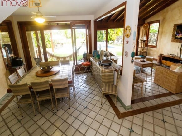 Casa no Condomínio Costa Verde Tabatinga com 5 quartos, na Praia de Tabatinga com 330m²