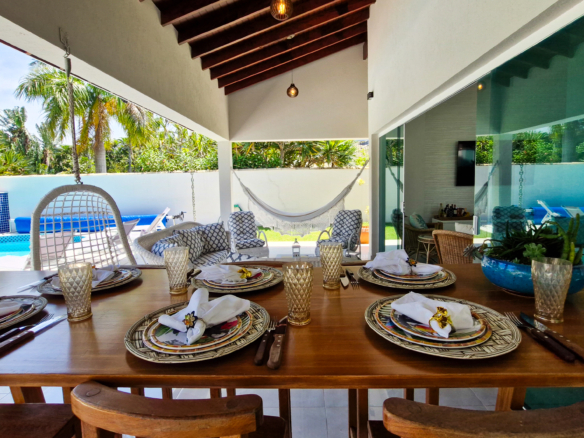 Casa no Condomínio Costa Verde Tabatinga com 7 quartos, na Praia de Tabatinga com 450m²