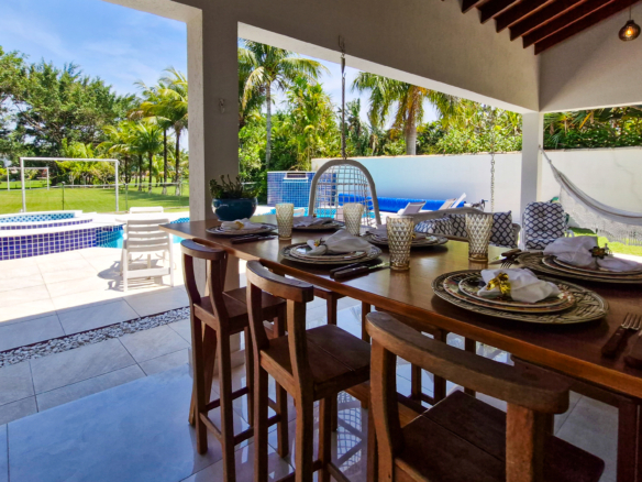 Casa no Condomínio Costa Verde Tabatinga com 7 quartos, na Praia de Tabatinga com 450m²