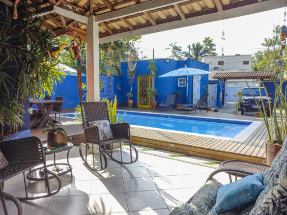Casa para Venda e locação com 6 quartos na Praia da Tabatinga