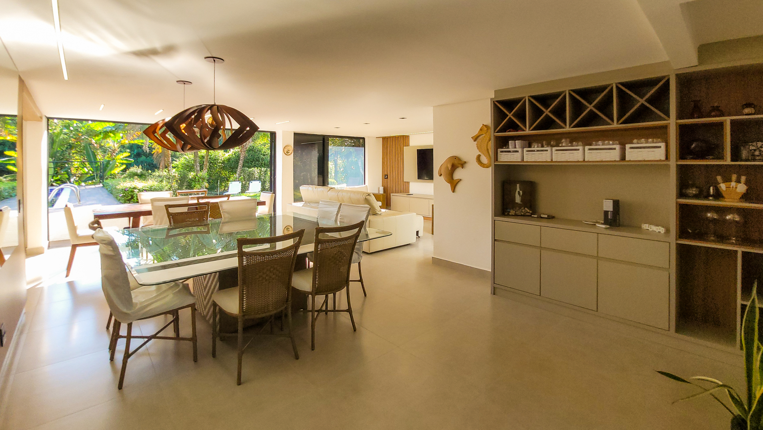 Casa no Condomínio Costa Verde Tabatinga com 5 suítes, na Praia de Tabatinga.