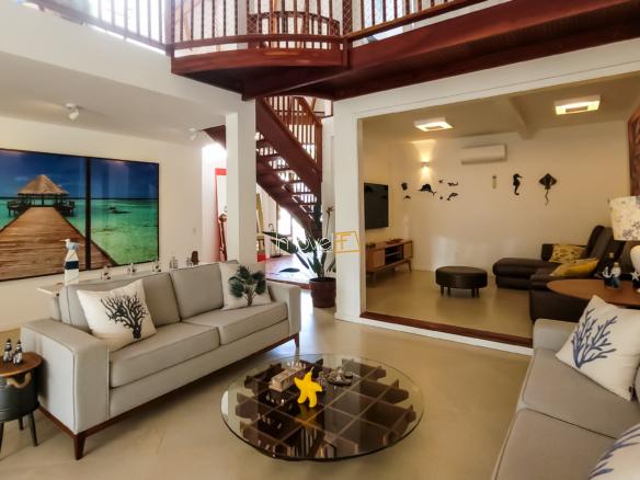 Casa no Condomínio Costa Verde Tabatinga com 6 dormitórios, na Praia de Tabatinga com 388m²