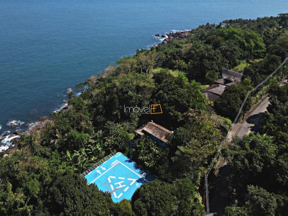 Casa em Ilhabela com 7 suítes, Borrifos com 1.003,41m²