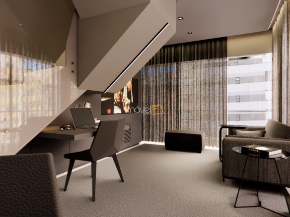 Penthouse VN Oscar Freire com 94 m², totalmente mobiliada e decorada, localizada no coração de São Paulo.