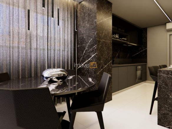 Penthouse VN Oscar Freire com 94 m², totalmente mobiliada e decorada, localizada no coração de São Paulo.
