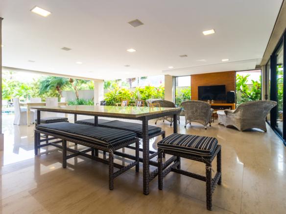 Casa de luxo para locação no Costa Verde Tabatinga com 600m²