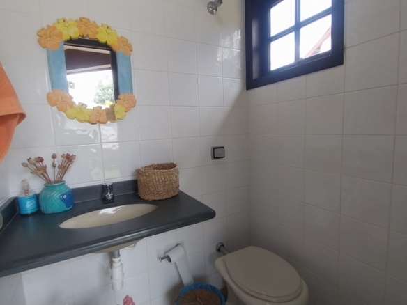 Casa em dois terrenos no Capricornio 2 em Caraguatatuba