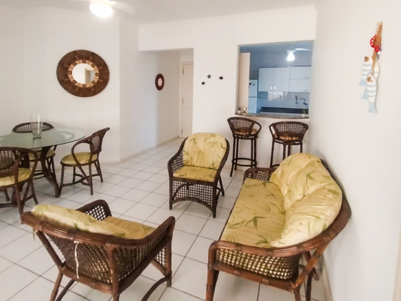 Apartamento localizado na Praia da Tabatinga com 2 quartos e 110 m²
