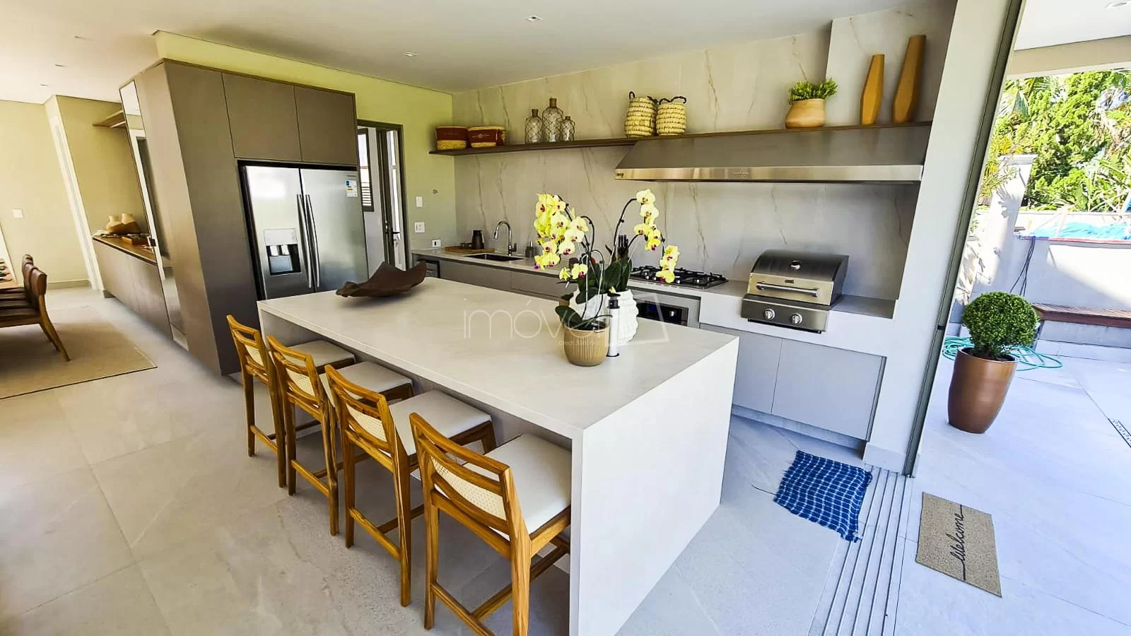 Ambientes integrados – Casa Costa Verde