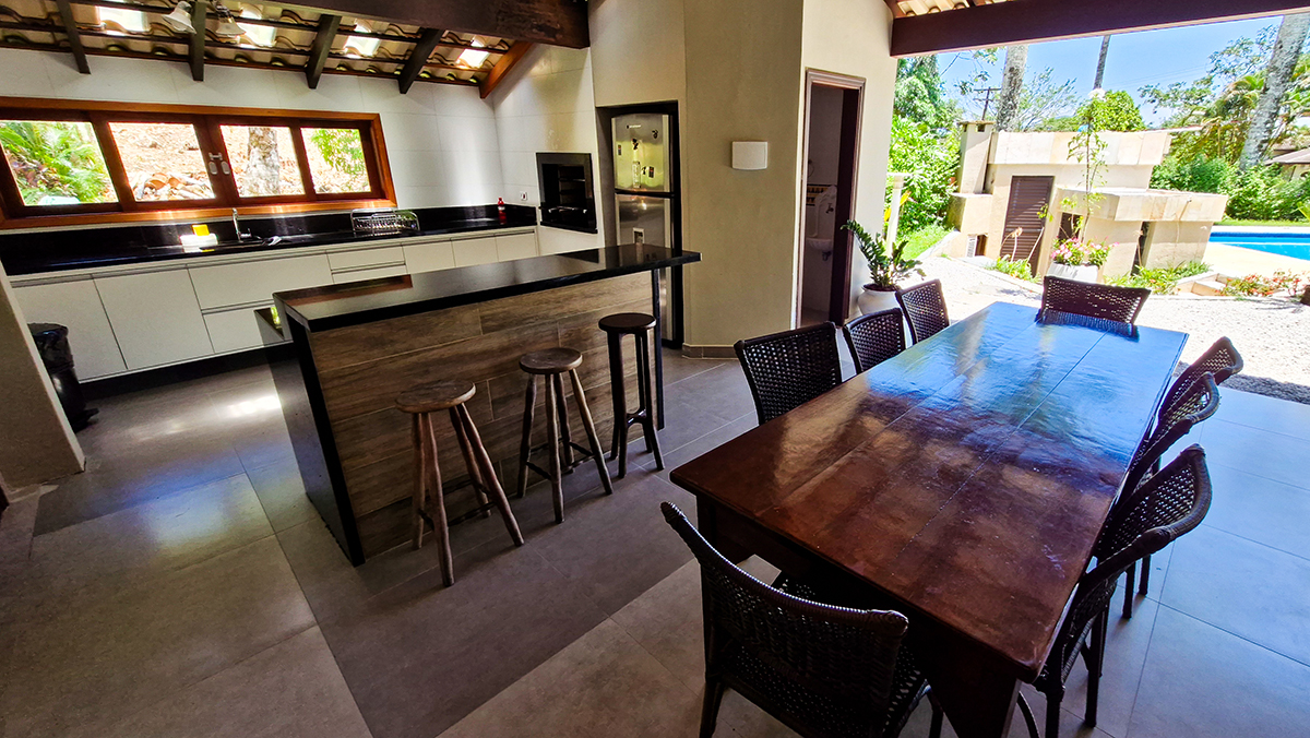 Espaço Gourmet casa a venda Recanto da Lagoinha condominio