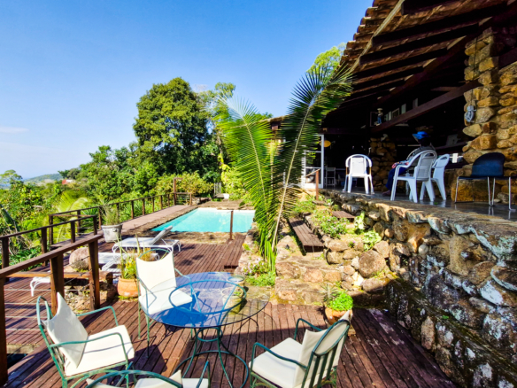 Espetacular Casa, Vista Mar na Praia do Léo – Ubatuba com 900m² de área construida