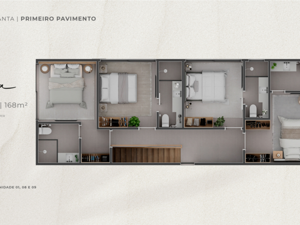 Um Verdadeiro refugio no Litoral, Villagio Tabatinga com 154 m²