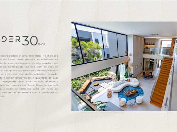 Um Verdadeiro refugio no Litoral, Villagio Tabatinga com 154 m²