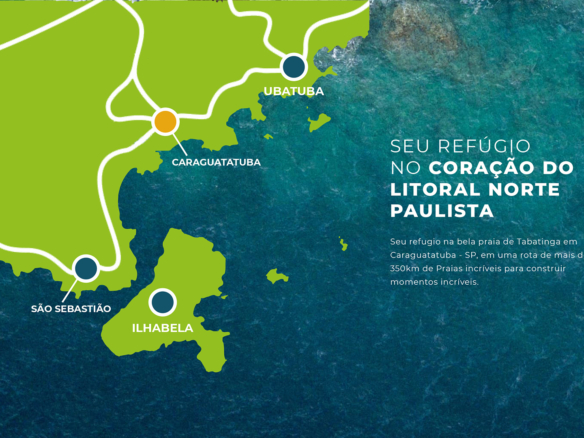 Um Verdadeiro refugio no Litoral, Villagio Tabatinga com 154 m²