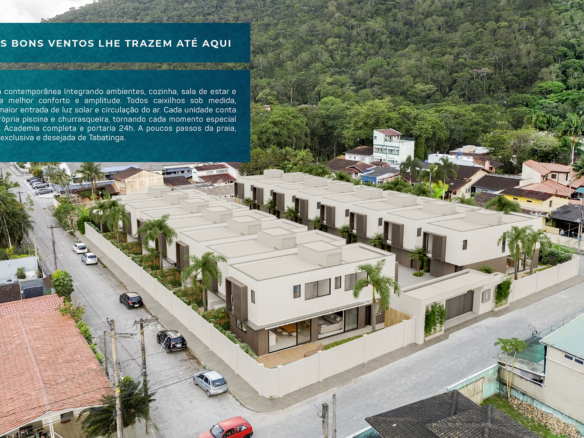Um Verdadeiro refugio no Litoral, Villagio Tabatinga com 154 m²
