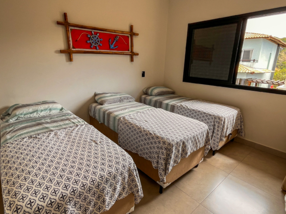 Casa Nova com 4 Suítes e Área Gourmet – Condomínio Captanias, Praia da Lagoinha, Ubatuba