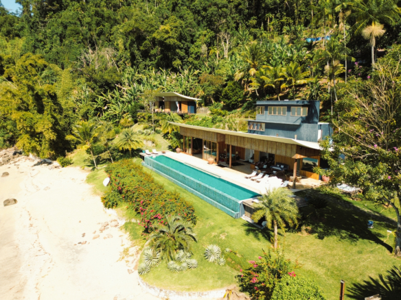 Linda Casa de Luxo Com Praia Particular Em Angra dos Reis