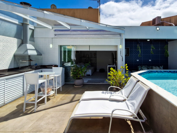 Cobertura para Venda com 3 suítes, em Tabatinga com 240m²