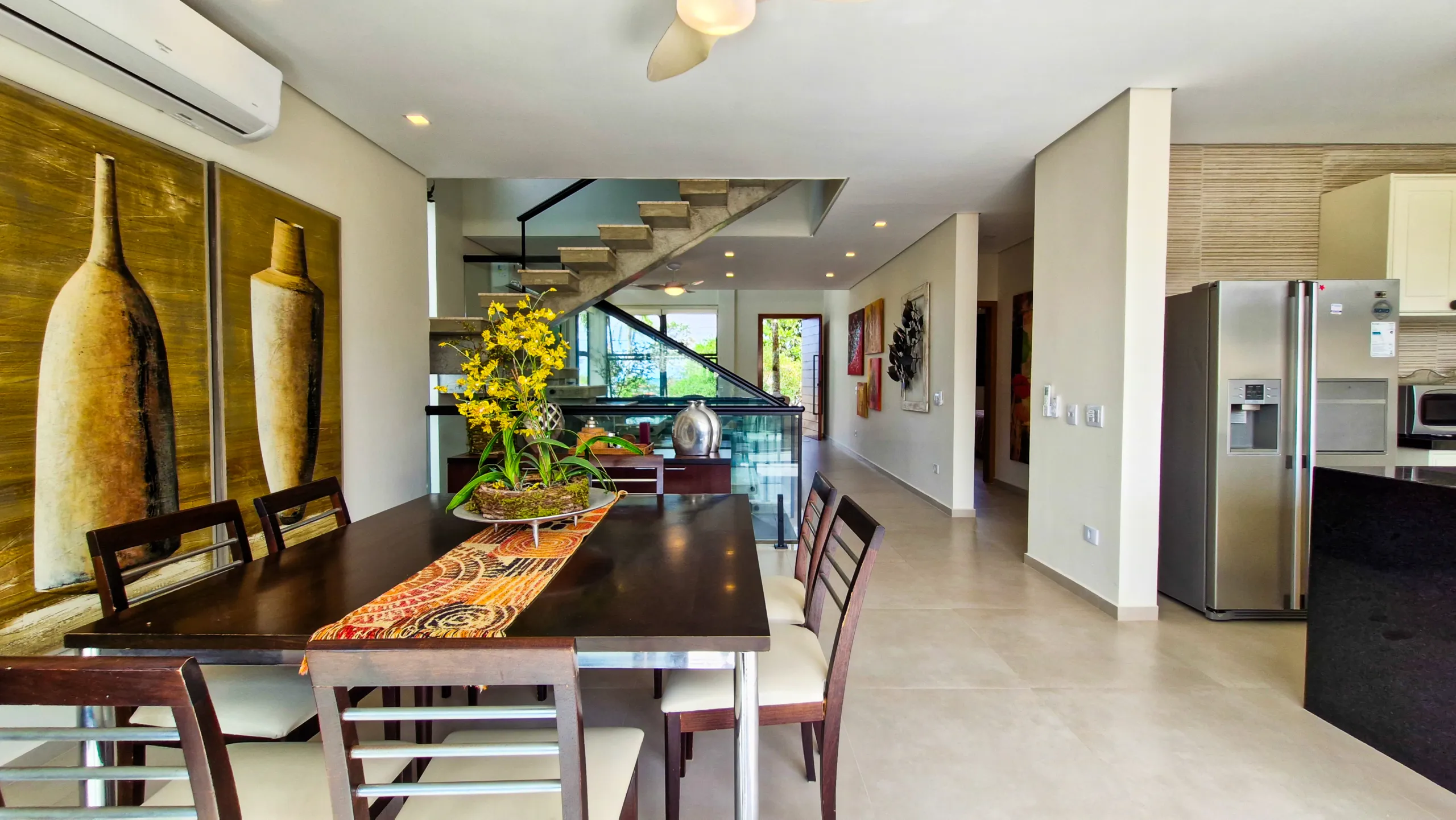  casa moderna living integrado praia da Lagoinha UBatuba 