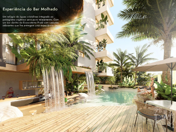 Apartamentos modernos com lazer completo e vista privilegiada a venda | Lançamento | Praia de Massaguaçu