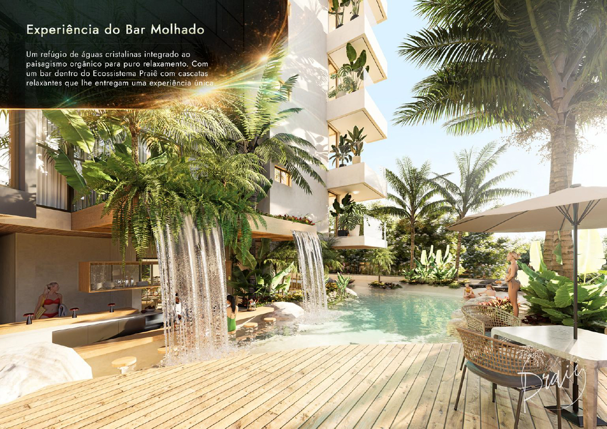 Apartamentos modernos com lazer completo e vista privilegiada a venda | Lançamento | Praia de Massaguaçu